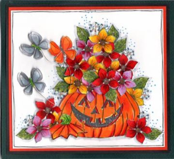 Pumpkin Planter Card